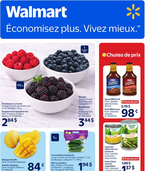 Circulaire Walmart du 7 au 13 mai 2026