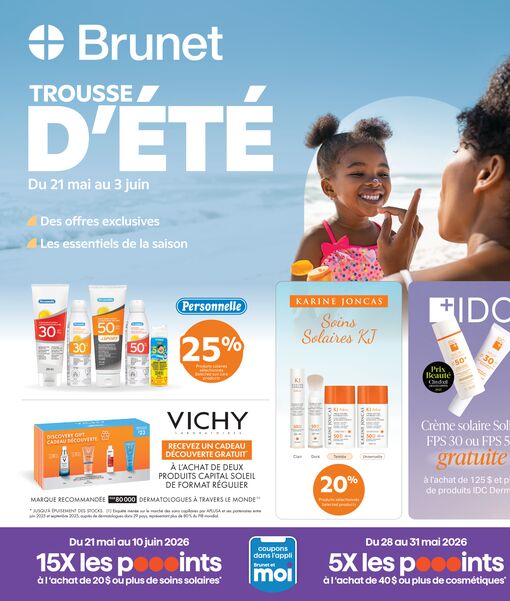 Circulaire Brunet du 21 mai au 3 juin 2026