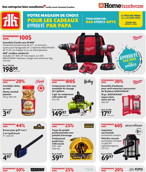 Circulaire Home Hardware du 28 mai au 3 juin 2026