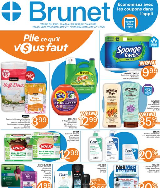 Circulaire Brunet du 21 au 27 mai 2026