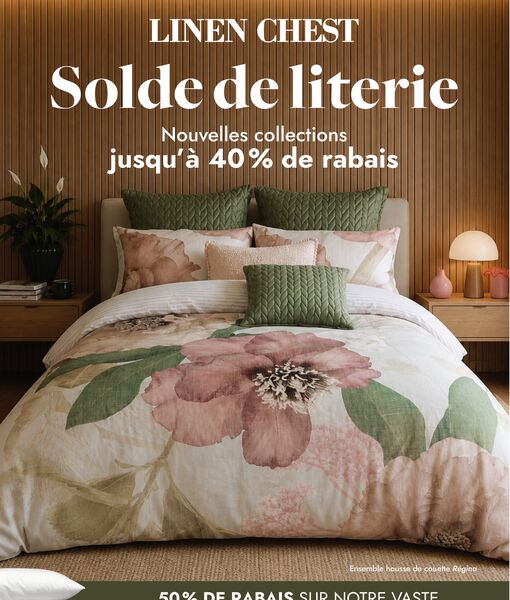 Circulaire Linen Chest du 27 mai au 21 juin 2026