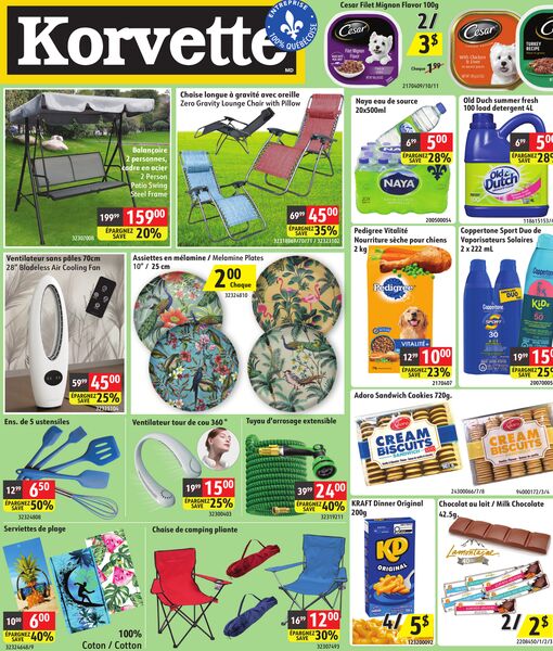 Circulaire Korvette du 14 au 27 mai 2026
