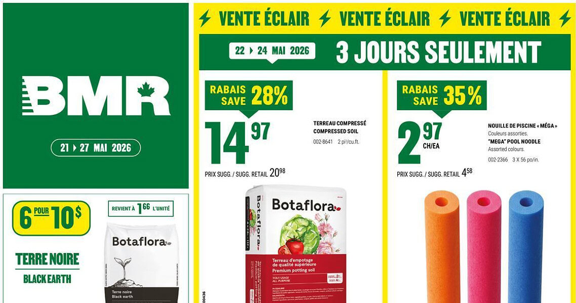 Circulaire BMR Le Groupe du 21 au 27 mai 2026