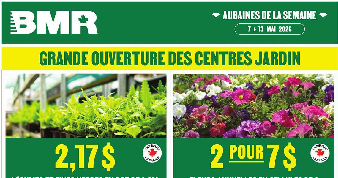 Circulaire BMR Le Groupe du 7 au 13 mai 2026