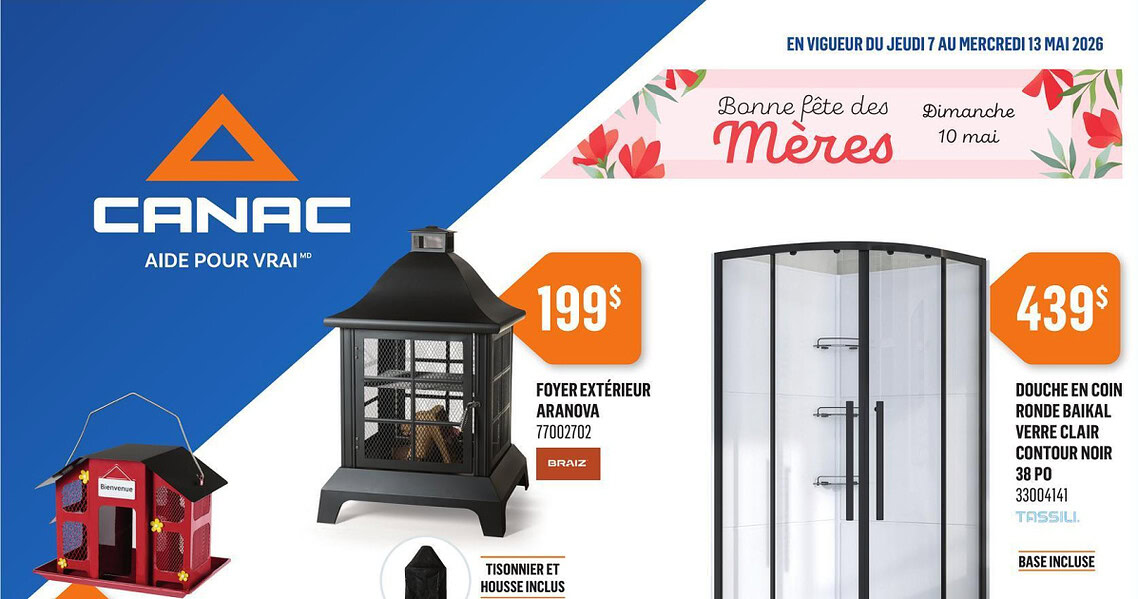 Circulaire Canac du 7 au 13 mai 2026