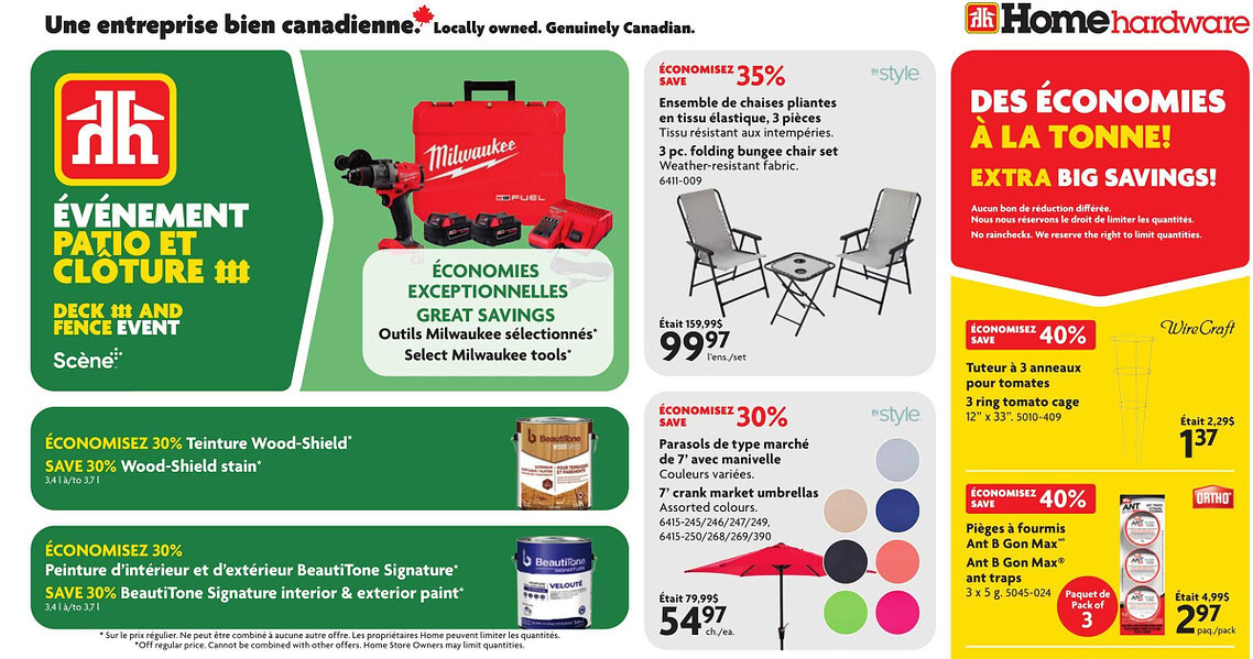Circulaire Home Hardware du 21 mai au 3 juin 2026