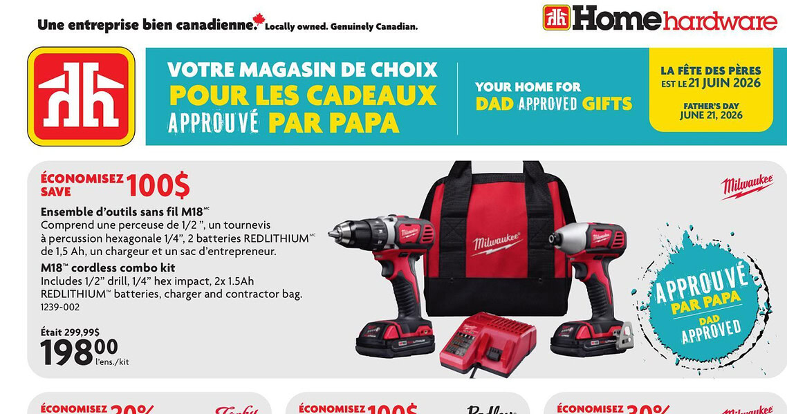 Circulaire Home Hardware du 28 mai au 3 juin 2026