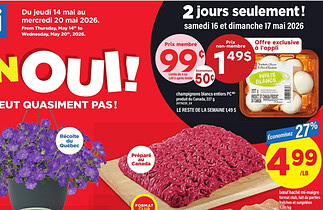 Circulaire Maxi du 14 au 20 mai 2026