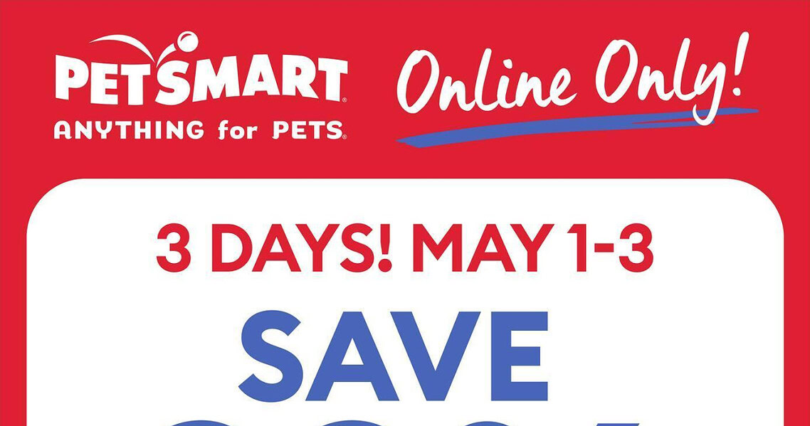 Circulaire PetSmart du 1 au 3 mai 2026