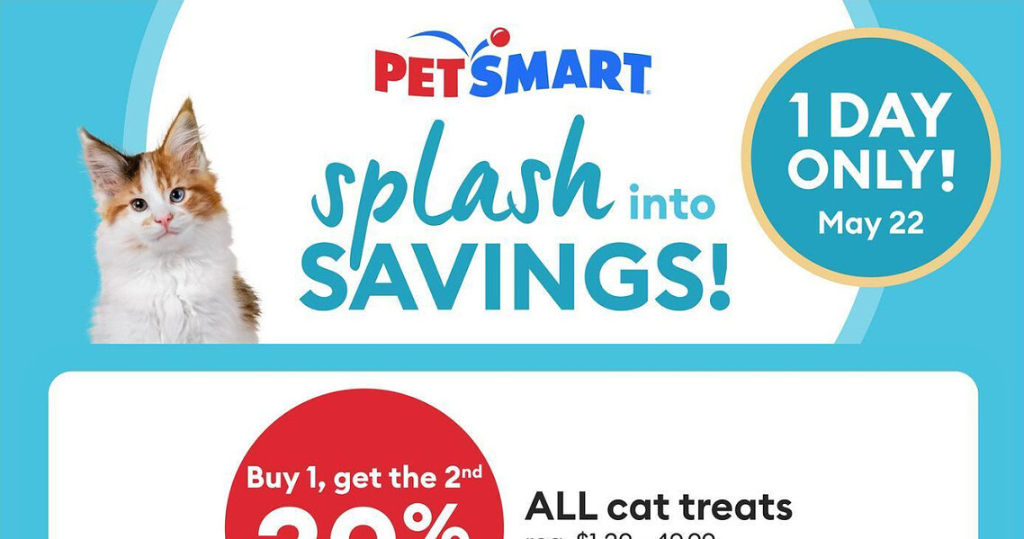 Circulaire PetSmart du 22 au 24 mai 2026