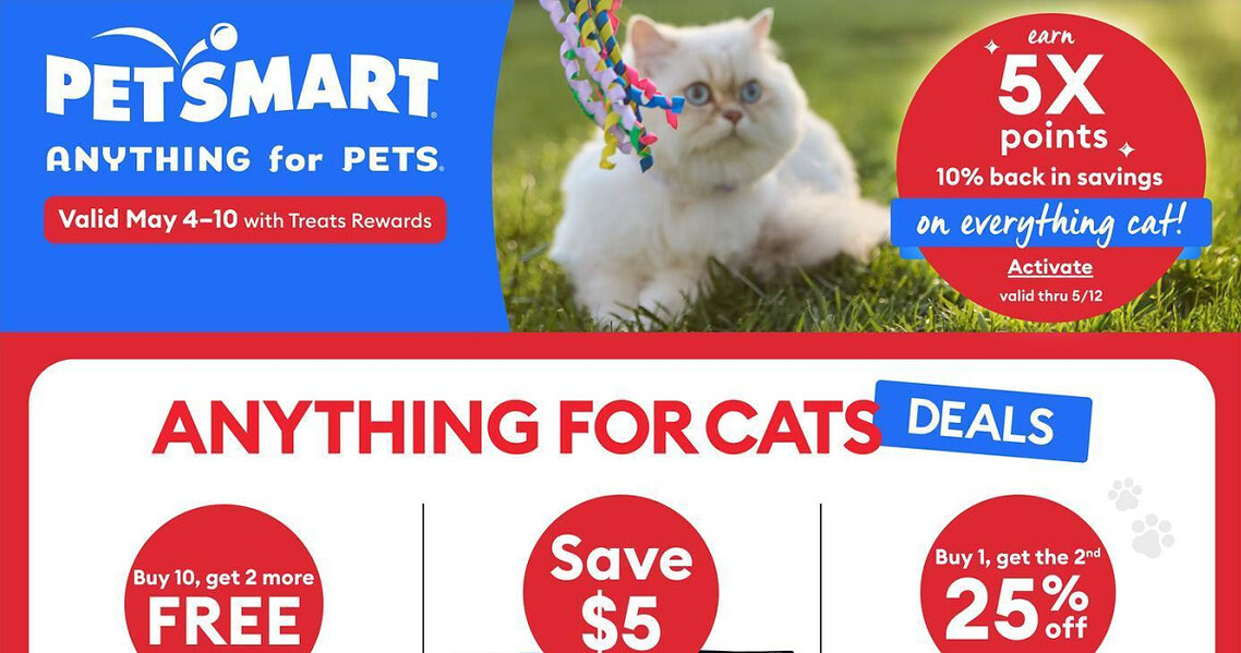 Circulaire PetSmart du 4 au 31 mai 2026