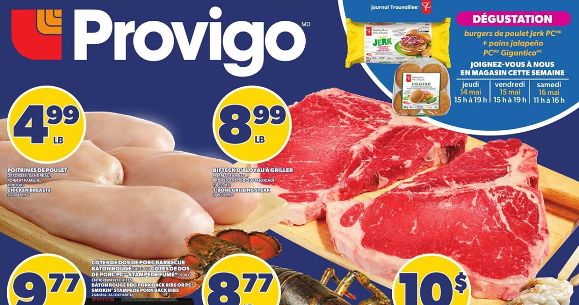 Circulaire Provigo du 14 au 20 mai 2026