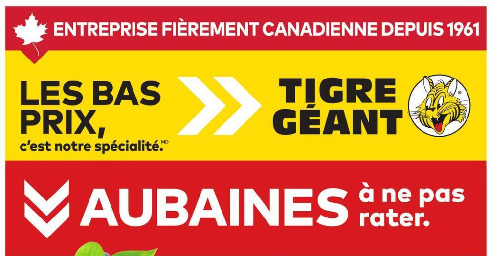 Circulaire Tigre Géant du 27 mai au 2 juin 2026