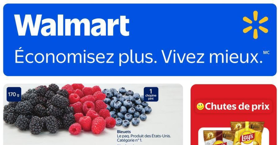 Circulaire Walmart du 28 mai au 3 juin 2026