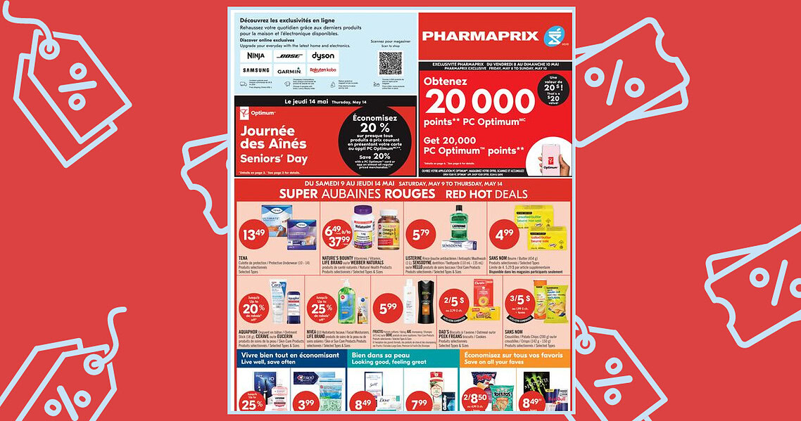 Circulaire Pharmaprix du 9 au 14 mai 2026