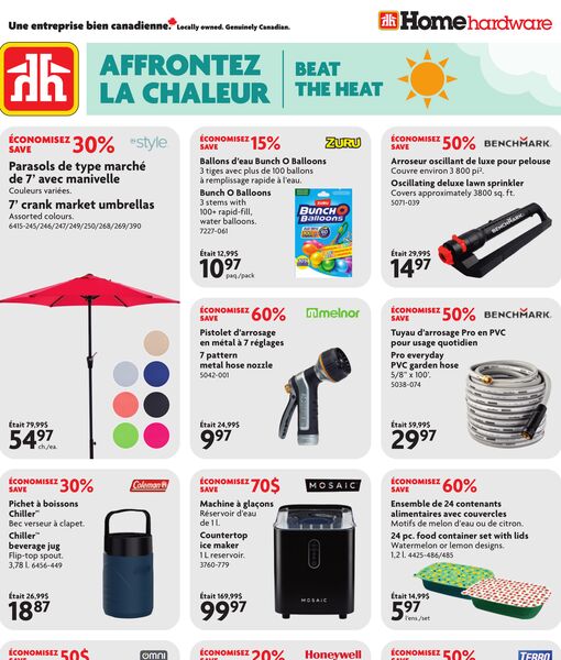 Circulaire Home Hardware du 25 juin au 1 juillet 2026