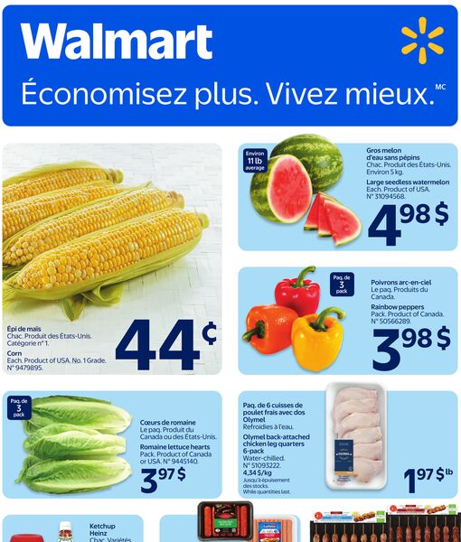 Circulaire Walmart du 11 au 17 juin 2026