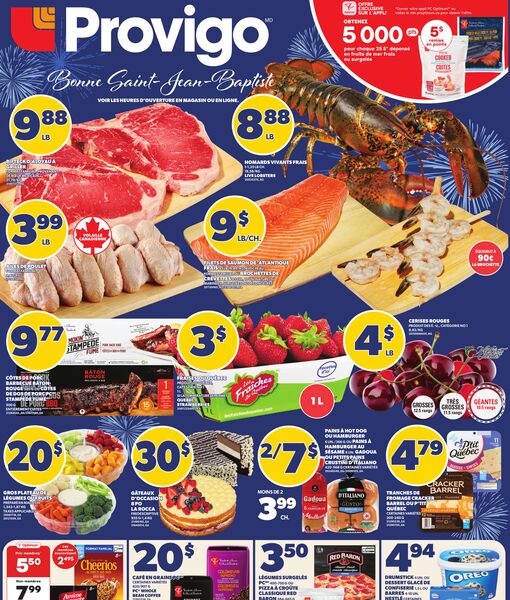 Circulaire Provigo du 18 au 24 juin 2026