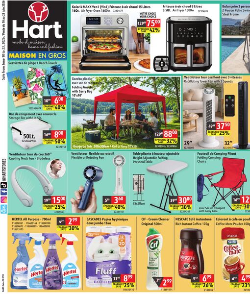 Circulaire Hart Stores du 10 au 23 juin 2026