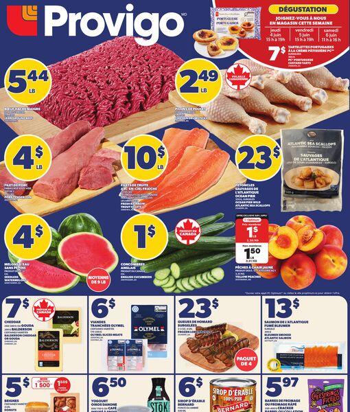 Circulaire Provigo du 4 au 10 juin 2026