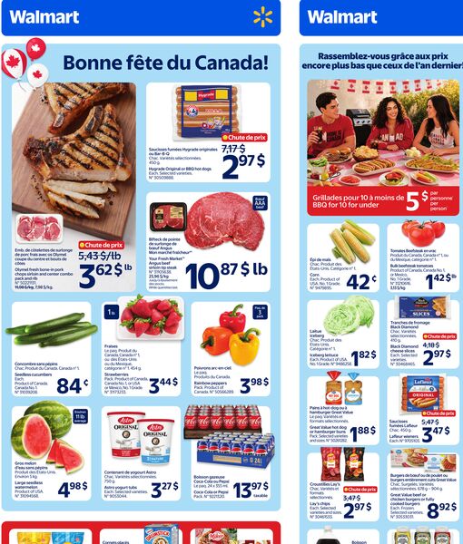 Circulaire Walmart du 25 juin au 1 juillet 2026