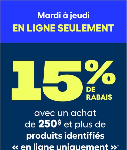 Circulaire RONA du 25 juin au 1 juillet 2026