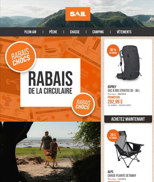 Circulaire SAIL du 8 au 21 juin 2026