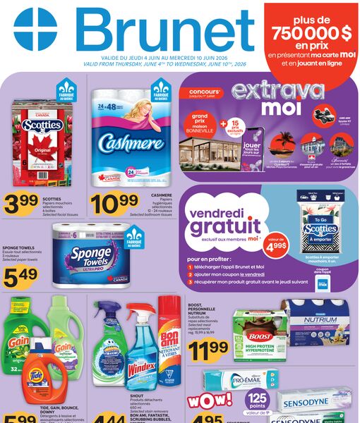 Circulaire Brunet du 4 au 10 juin 2026