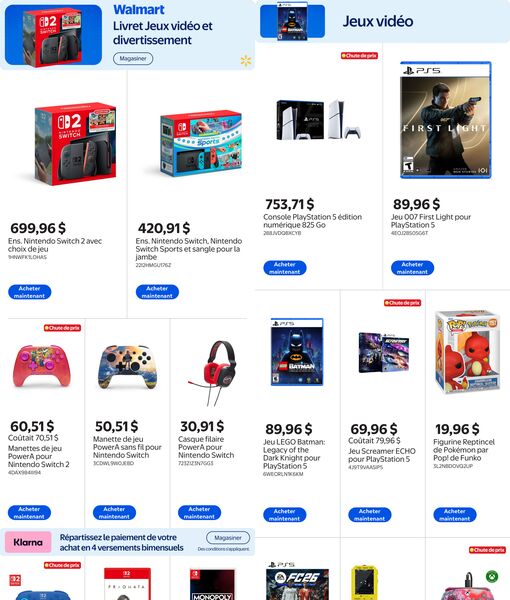Circulaire Walmart du 11 au 24 juin 2026