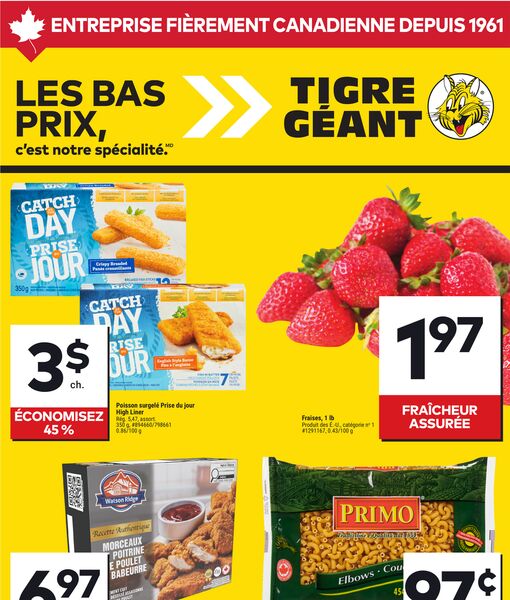 Circulaire Tigre Géant du 10 au 16 juin 2026