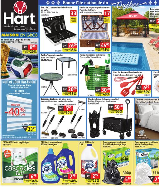 Circulaire Hart Stores du 17 au 30 juin 2026