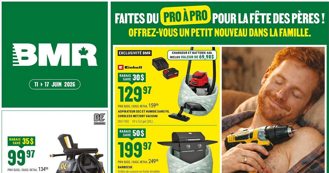 Circulaire BMR Le Groupe du 11 au 17 juin 2026