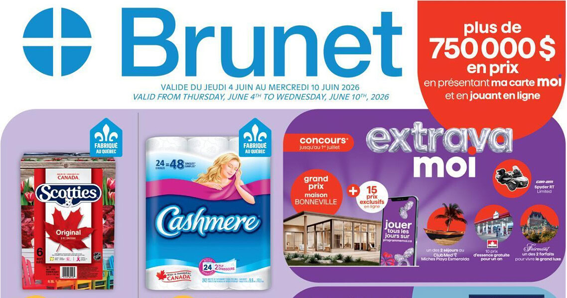 Circulaire Brunet du 4 au 10 juin 2026