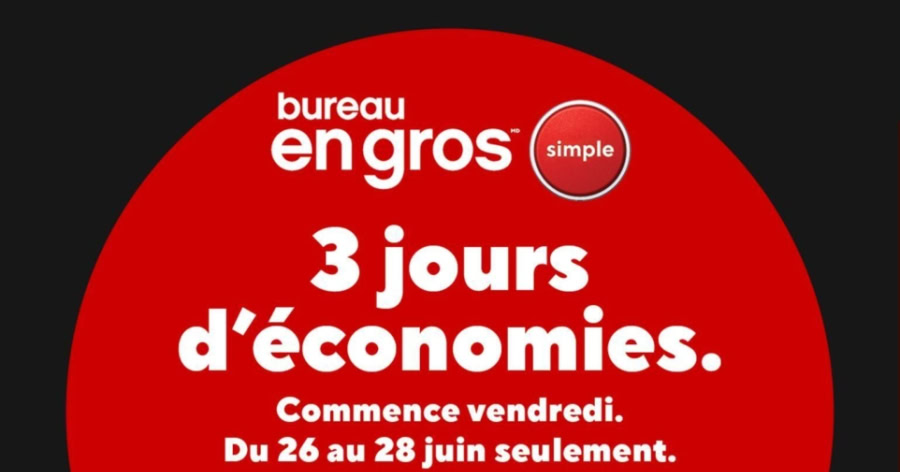 Circulaire Bureau en Gros du 26 juin au 2 juillet 2026