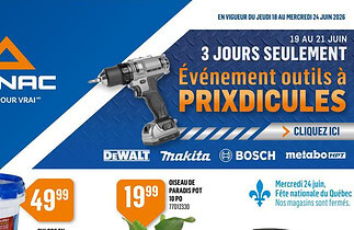 Circulaire Canac du 18 au 24 juin 2026