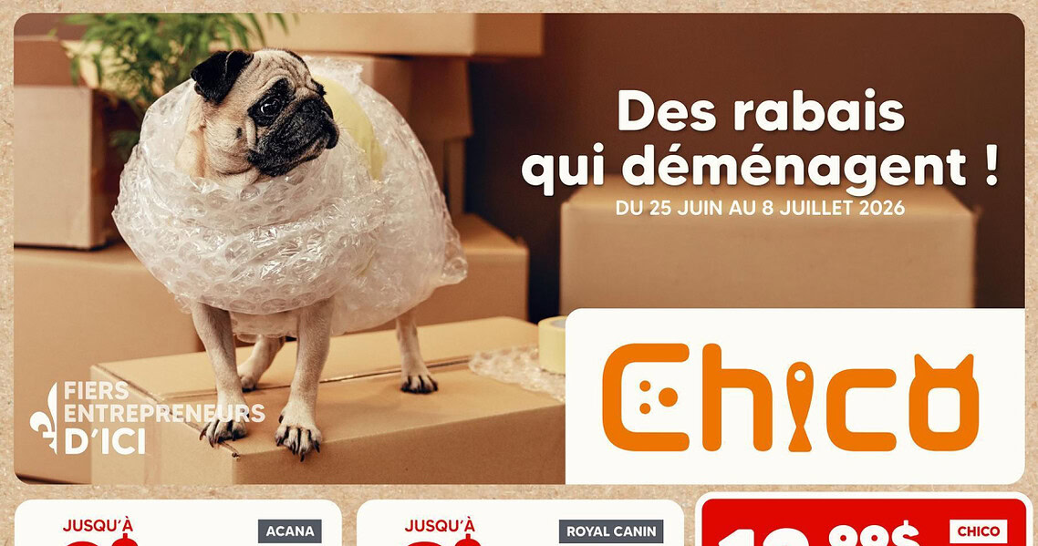 Circulaire Chico du 25 juin au 8 juillet 2026