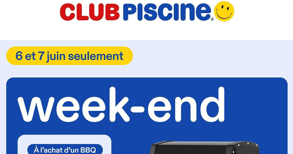 Circulaire Club Piscine du 3 au 30 juin 2026