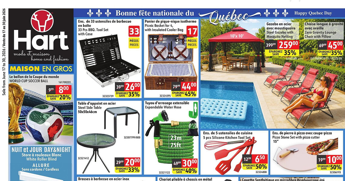 Circulaire Hart Stores du 17 au 30 juin 2026