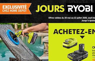 Circulaire Home Depot du 28 mai au 22 juillet 2026