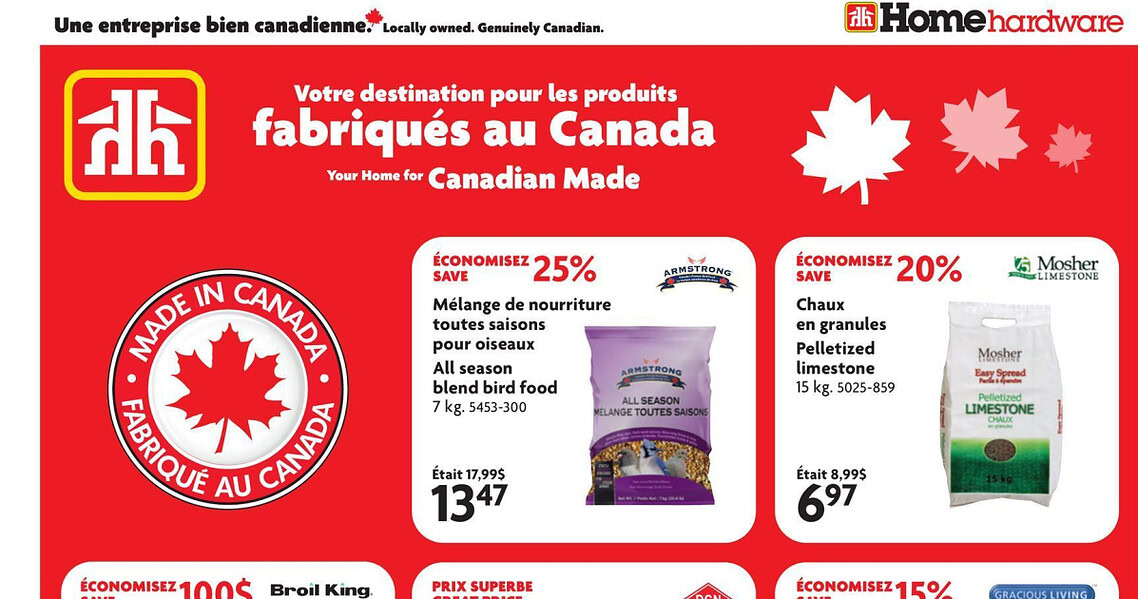 Circulaire Home Hardware du 11 au 17 juin 2026