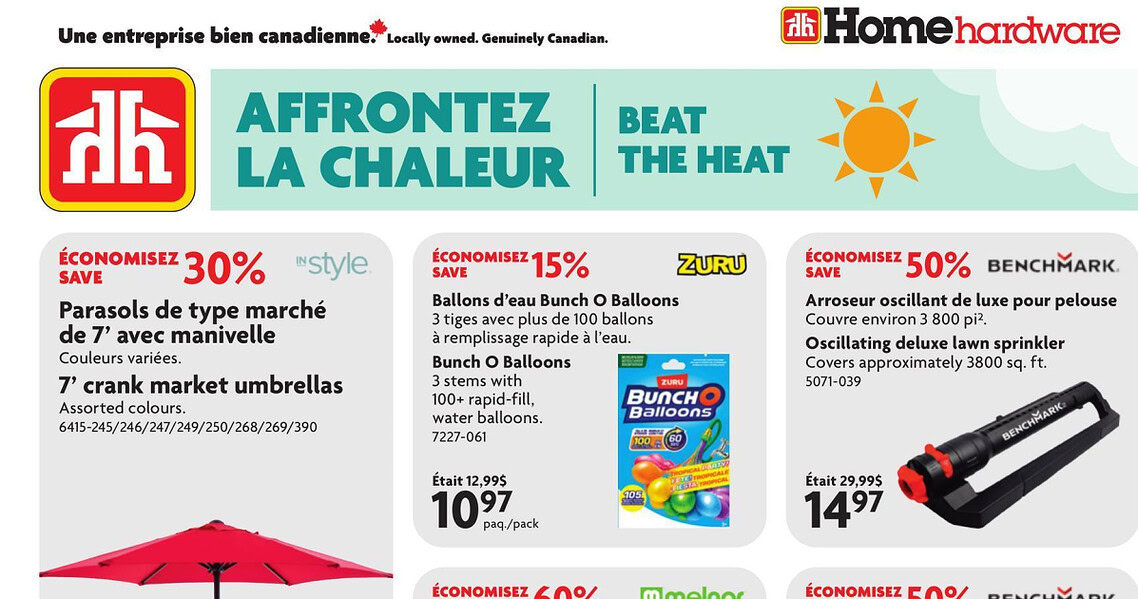 Circulaire Home Hardware du 25 juin au 1 juillet 2026