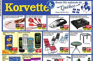 Circulaire Korvette du 18 juin au 1 juillet 2026