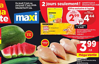 Circulaire Maxi du 11 au 17 juin 2026