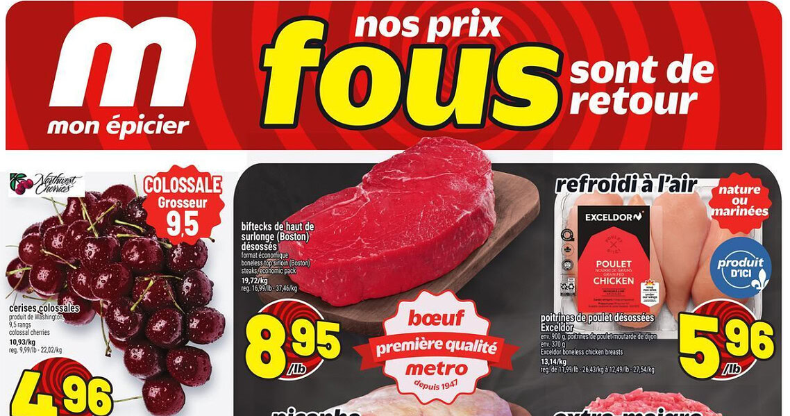 Circulaire Metro du 11 au 17 juin 2026