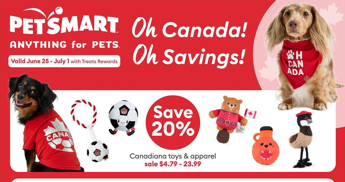 Circulaire PetSmart du 25 juin au 1 juillet 2026