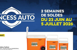 Circulaire Princess Auto du 23 juin au 5 juillet 2026