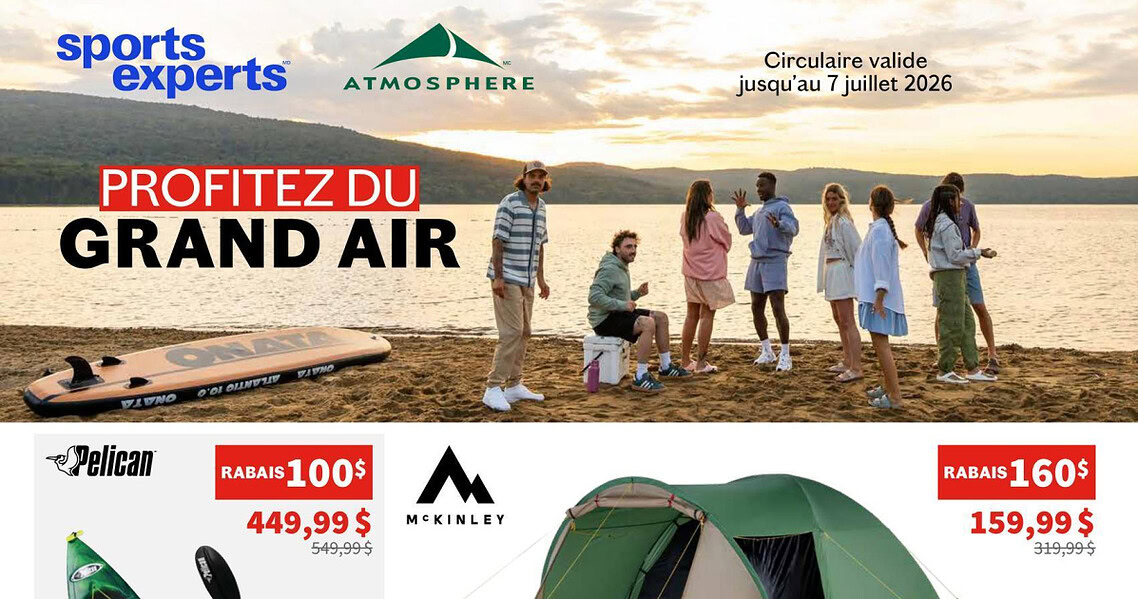 Circulaire Sports Experts du 22 juin au 7 juillet 2026