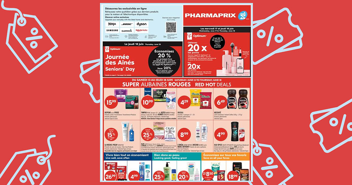 Circulaire Pharmaprix du 13 au 18 juin 2026