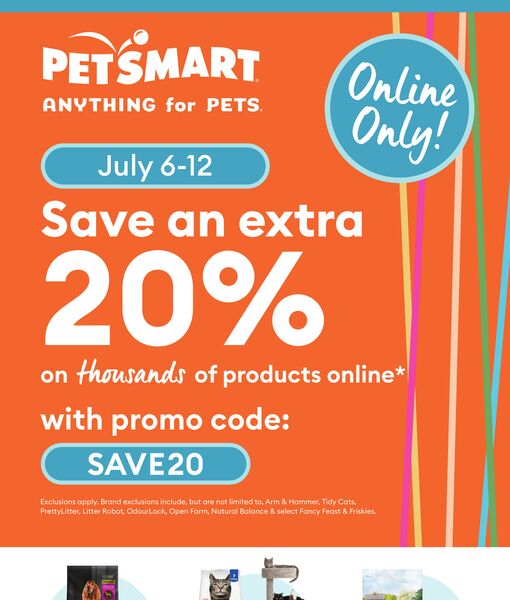 Circulaire PetSmart du 6 au 12 juillet 2026