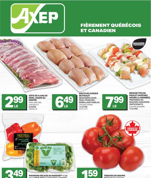 Circulaire Axep du 9 au 15 juillet 2026